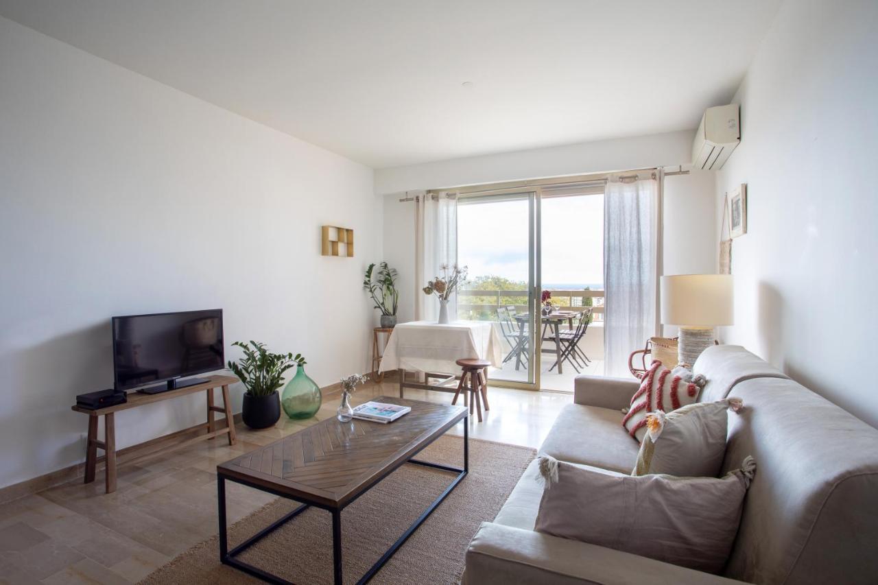 Vue Mer, Terrasse Et Parking Prive Antibes Exteriér fotografie